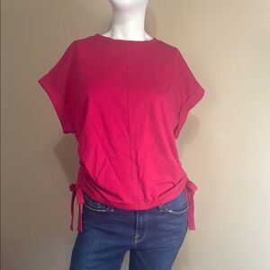 Sam Edelman Red Short Sleeve Tee